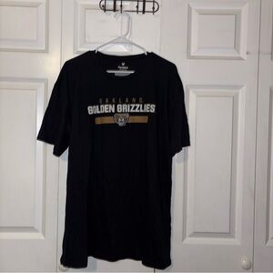 Black Oakland Golden Grizzlies Short Sleeve Tee